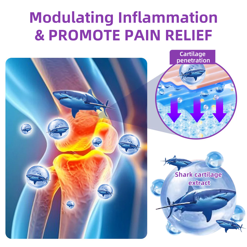 Official Store: TLOPA® Shark Cartilage Pain-Soothing Bone Recovery Gel👨‍⚕️Approved by TGA(5-minute pain relief, 7 days to restore joint mobility, 4 weeks for complete healing) 🔥