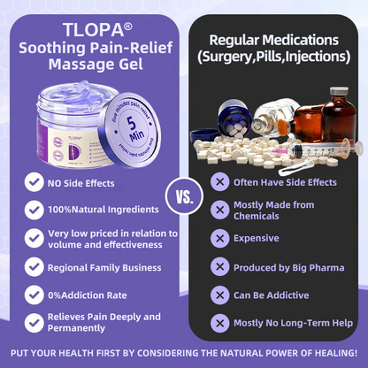 Official Store: TLOPA® Shark Cartilage Pain-Soothing Bone Recovery Gel👨‍⚕️Approved by TGA(5-minute pain relief, 7 days to restore joint mobility, 4 weeks for complete healing) 🔥