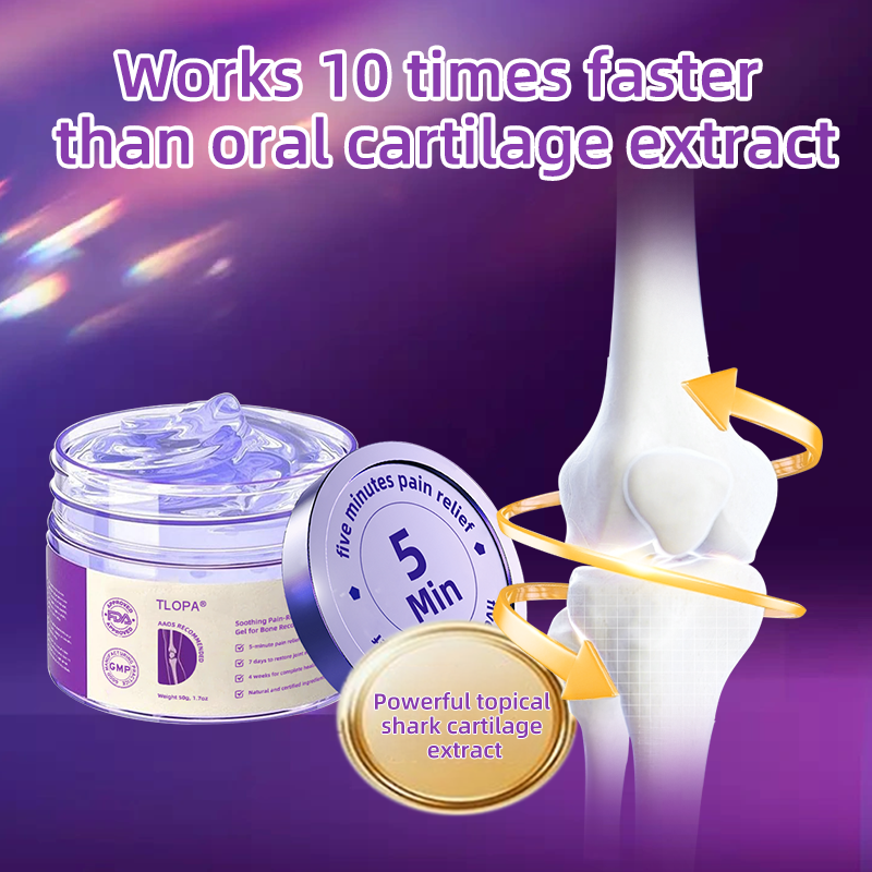 Official Store: TLOPA® Shark Cartilage Pain-Soothing Bone Recovery Gel👨‍⚕️Approved by TGA(5-minute pain relief, 7 days to restore joint mobility, 4 weeks for complete healing) 🔥